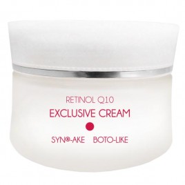 EXCLUSIVE CREAM Morbida emulsione dagli straordinari effetti benefici nel prevenire e contrastare l’insorgere di rughe e segni di espressione. RISULTATO: Imperfezioni del viso rimodellate e corrette, pelle elastica e protetta dai segni del temp